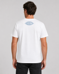 White T-Shirt Grey Flash – Made in France