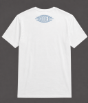 White T-Shirt Grey Flash – Made in France