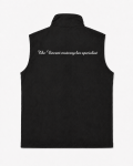Black Softshell Vest – Made in France