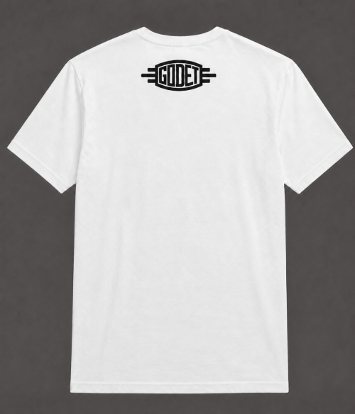 White T-Shirt Cafe Racer – Made in France
