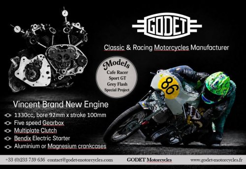 GODET est dans Classic Racer magazine