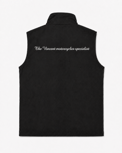 Black Softshell Vest – Made in France